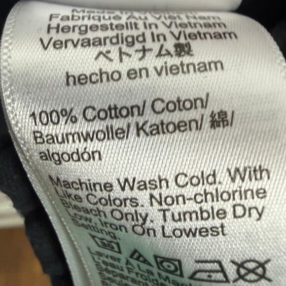 J. Crew Short-Sleeve Gauze Popover Shirt Dress Black V-Neck Sz XL - Picture 5 of 8